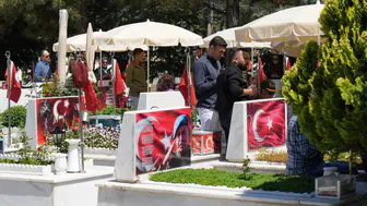 Ankara’da Şehitliklerde Bayram Arefesi Ziyareti ve Dualar