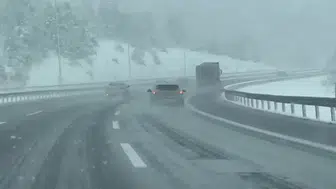 Bartın-Ankara Karayolu’nda Kar Alarmı: Buzlanma Kazalara Neden Oldu