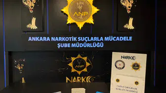 Ankara Kahramankazan’da 3,2 Kilo Kokain Ele Geçirildi