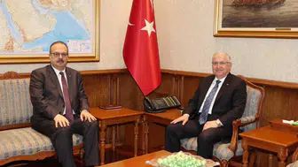 Bakan Yaşar Güler, Ankara Valisi Canbolat’ı Kabul Etti