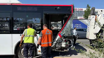 Ankara’da EGO Otobüsü Kaza Yaptı: 1 Ölü, 9 Yaralı