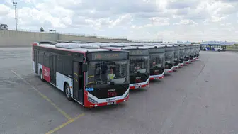 Ankara’da EGO Filosuna 15 Yeni Otobüs Daha Katıldı