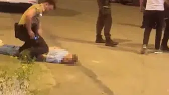 Ankara'da Bekçiye Bıçakla Saldıran Şüpheli Vurularak Durduruldu
