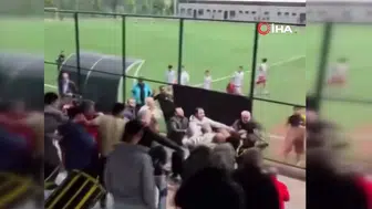 Ankara’da Çocukların Futbol Maçında Veliler Arasında Kavga