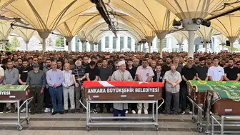 Kırıkkale’deki Patlamada Hayatını Kaybeden İşçi Ankara’da Defnedildi