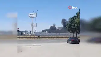 Ankara Gölbaşı’nda Fabrika Yangını Paniğe Neden Oldu