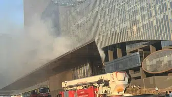 Çankaya'da satış ofisinde çıkan yangın kontrol altına alındı
