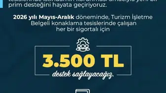 Bakan Işıkhan: Turizme 6 Milyar Liralık İstihdam Desteği