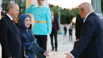 Erdoğan Çifti, NATO Liderleri Onuruna Külliye'de Resepsiyon Verdi