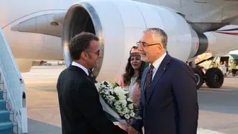 Macron ve Miçotakis, NATO Liderler Zirvesi İçin Ankara'da
