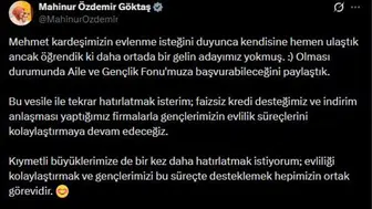 Bakan Göktaş'tan Başlık Parası Mağduru Çiftçi'ye Destek