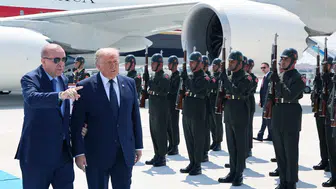 Cumhurbaşkanı Erdoğan, ABD Başkanı Trump'ı Ankara'da Karşıladı