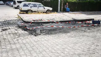 Altındağ'da Dehşet: Dükkan ve Araç Ateşe Verildi