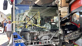 Ankara'da EGO Otobüsü İş Yerine Girdi: 7 Kişi Yaralandı