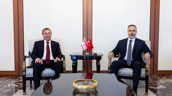 Bakan Hakan Fidan, KKTC Başbakanı Ünal Üstel'i Ankara'da Ağırladı