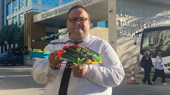 İki Engelli Genç İnsansız Yangın Söndürme Helikopteri Geliştirdi