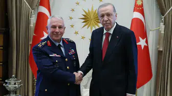 Cumhurbaşkanı Erdoğan'dan Emekli Komutan Kadıoğlu'na Kabul