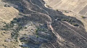 Nallıhan'da Tarım Arazisi Yangını Ormana Sıçramadan Söndürüldü