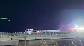 Polatlı'da Seyir Halindeki Tırda Yangın Çıktı