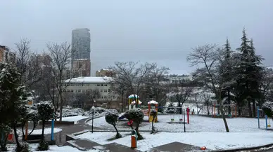 Ankara’da Yüksek Kesimlere Kar Yağdı