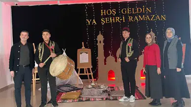 Beypazarı’nda Liselilerden Ramazan’a Özel Davul ve Mani Etkinliği