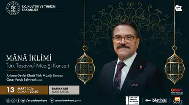 CSO Ada Ankara'da 'Mana İklimi' Tasavvuf Müziği Konseri