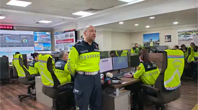 Ankara'da Jandarma Bayram Öncesi Helikopterli Trafik Denetimi Başlattı