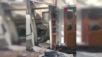 Ankara Sincan'da Gecekondu Yangını: Tüm Eşyalar Kül Oldu