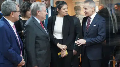 BM Genel Sekreteri Guterres Ankara Göç İdaresi Müdürlüğünü Ziyaret Etti