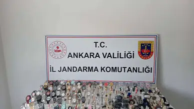 Ankara’da Kaçak Saat Operasyonu: 3,2 Milyon TL’lik Ürün Ele Geçirildi