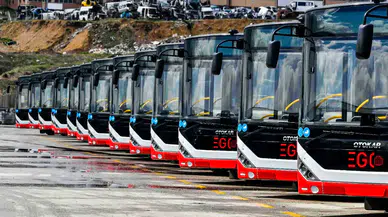 Ankara’da EGO Filosuna 16 Yeni Otobüs Daha Eklendi