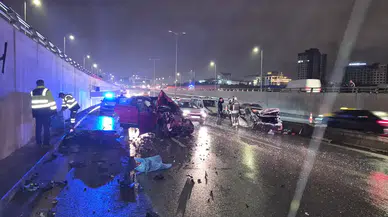Ankara Pursaklar’da Zincirleme Kaza: 3’ü Ağır 8 Yaralı