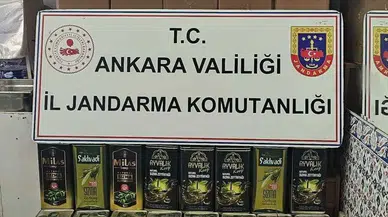 Ankara’da 1,5 Ton Kaçak Zeytinyağı Ele Geçirildi