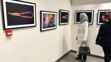 Ankara’da “Kalbin Emeği” Sergisi Sanatseverlerle Buluştu