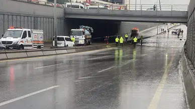 Ankara’da Sağanak Sonrası Alt Geçitler Göle Döndü