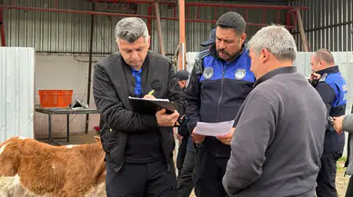Sincan’da Kaçak Ahır Denetiminde Gerginlik Yaşandı