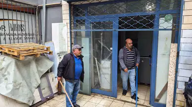 Ankara’da Yağış Sonrası Dükkanları Su Bastı