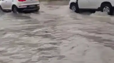 Ankara’da Sağanak Etkili Oldu: Yollar Göle Döndü