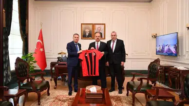 Gençlerbirliği Başkanı Çakmak’tan Vali Canbolat’a Ziyaret