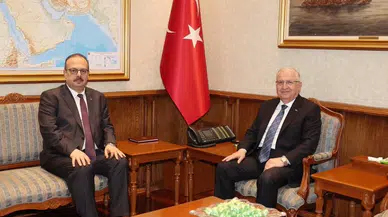 Bakan Yaşar Güler, Ankara Valisi Canbolat’ı Kabul Etti