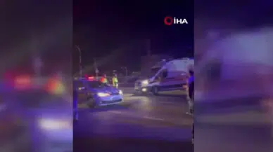 Ankara Çubuk’ta Otomobil Hafif Ticari Araca Çarptı: 2 Yaralı