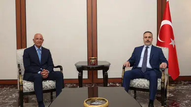 Bakan Hakan Fidan, ABD Büyükelçisi Tom Barrack’ı Kabul Etti