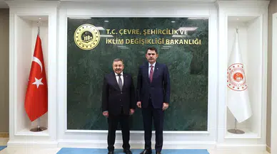 Bakan Murat Kurum, Haymana ve Gölbaşı Belediye Başkanlarıyla Görüştü