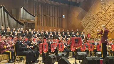 Ankara’da Jandarma Bandosu ve Sağlık Çalışanlarından Konser