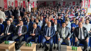 MHP Kızılcahamam İlçe Başkanlığı’nda Nuri Odacı Güven Tazeledi