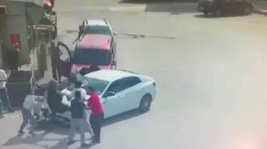 Ankara Çubuk’ta Husumetli Grupların Kavgası Kamerada
