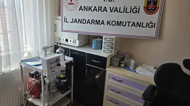 Ankara’da Sahte Diş Hekimine Operasyon