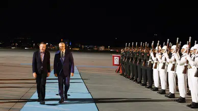 Letonya Cumhurbaşkanı Edgars Rinkevics Ankara'ya Geldi