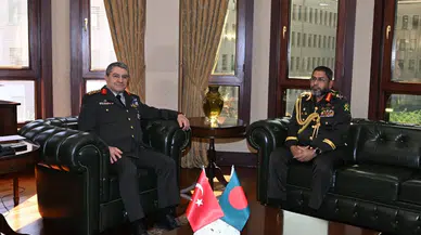 Genelkurmay Başkanı Bayraktaroğlu, Bangladeş Kara Kuvvetleri Komutanı'nı Ağırladı