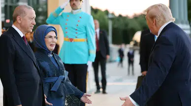 Erdoğan Çifti, NATO Liderleri Onuruna Külliye'de Resepsiyon Verdi